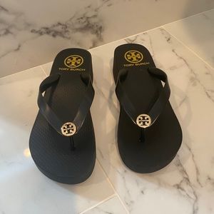 Tory Burch Wedge Flip Flops